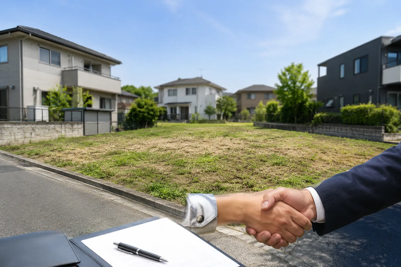 価格交渉を経て売却成立
